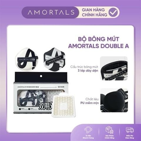 Bông mút amortals mút size xl đen