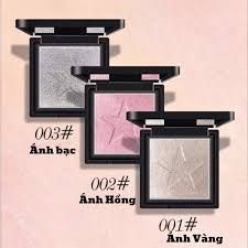 Phấn Highlight RED & BLACK R&B Velvet Touch Blusher Powder #03-ánh bạc