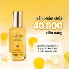 Tinh chất Vita Toning Capsule Serumd'Alba Viên Nang Dưỡng Sáng Da 50ml