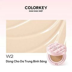 Cushion Colorkey long lasting flawless brightening W2
