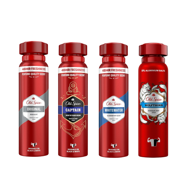 Xịt khử mùi thơm toàn thân Old Spice white water 150ml