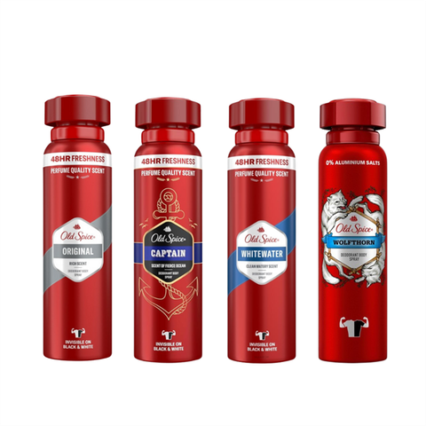 Xịt khử mùi thơm toàn thân Old Spice white water 150ml