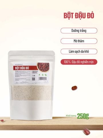 Bột Đậu Đỏ Handmade Dưỡng Da Sáng Mịn hũ 250g