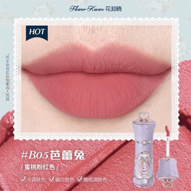 Son Môi Bunny Garden Khu Vườn Thỏ Flower Knows B05
