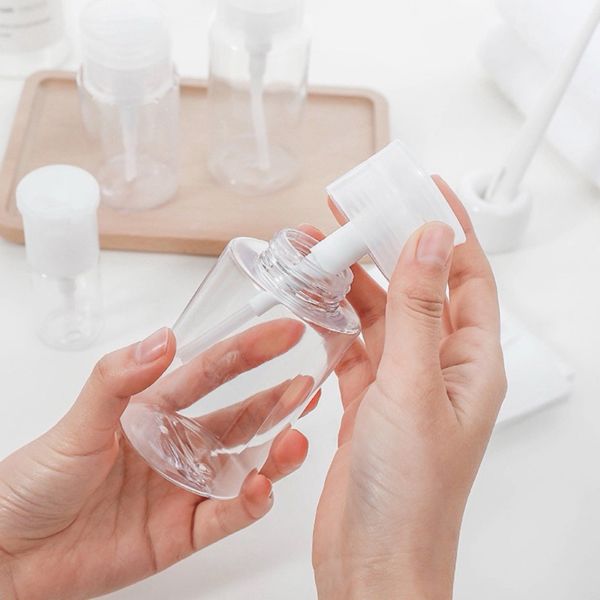 Lọ chiết 200ml Chai nhấn nước tẩy trang , toner