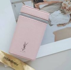 Túi YSL lipstick case pink