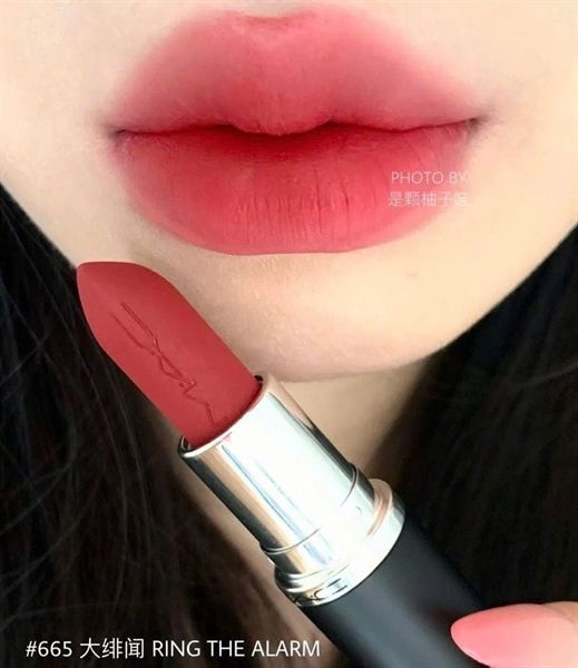 Son thỏi lì Macximal silky matte #665 ring the alarm