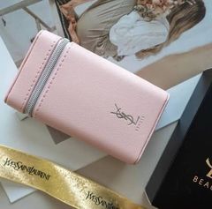 Túi YSL lipstick case pink