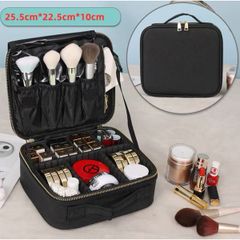 Cốp đựng đồ trang điểm , túi đựng đồ makeup Da PU size S có đai bảo vệ