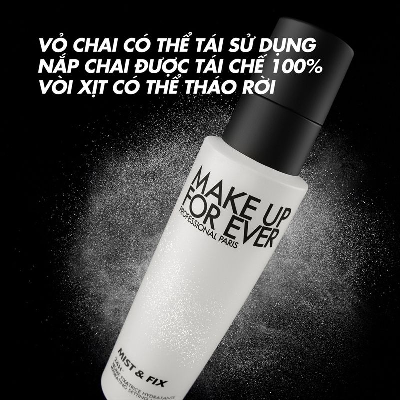 Xịt Khoá Nền Make Up For Ever Mist & Fix Setting Mist 100ml