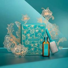 Set dầu dưỡng tóc Moroccanoil 100ml + lược gỡ rối mini Moroccanoil