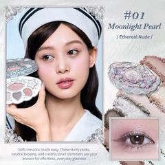 Bảng Phấn Mắt Hoa Biết FLOWER KNOWS shell jewel #03-deep sea