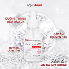 Serum Angel's Liquid Huyết Thanh Hỗ Trợ Dưỡng Trắng Da, Làm Mờ Thâm Nám Glutathione 700 V-Ampoule 30ml