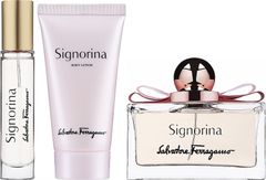 Gift set Salvatore Ferragamo Signorina EDP 3pcs ( EDP 100ml & EDP 10ml & Lotion Dưỡng Da 50 ml )