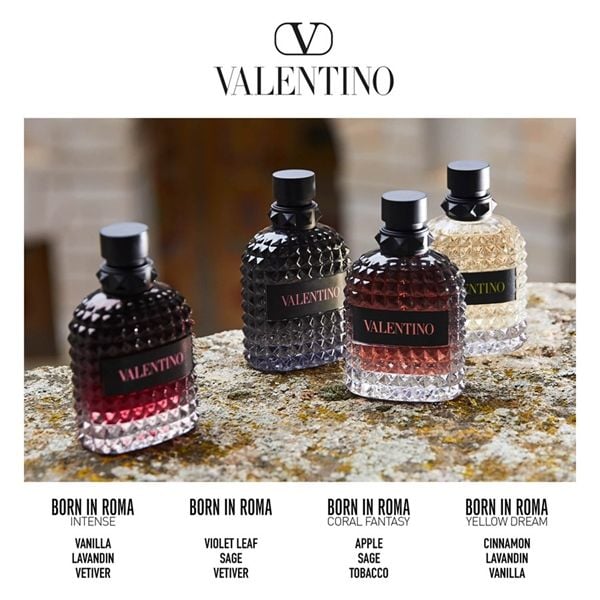 Nước Hoa Nam Valentino Uomo Born In Roma extradose parfum 100ml