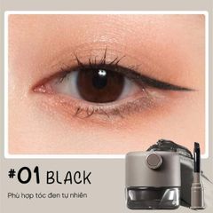 Gel kẻ mắt bền màu lâu trôi êm dịu Judydoll Eyeliner Gel #đen