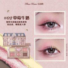 Bảng Phấn Mắt Hoa Biết FLOWER KNOWS Sweetie Bear #03-chocolate