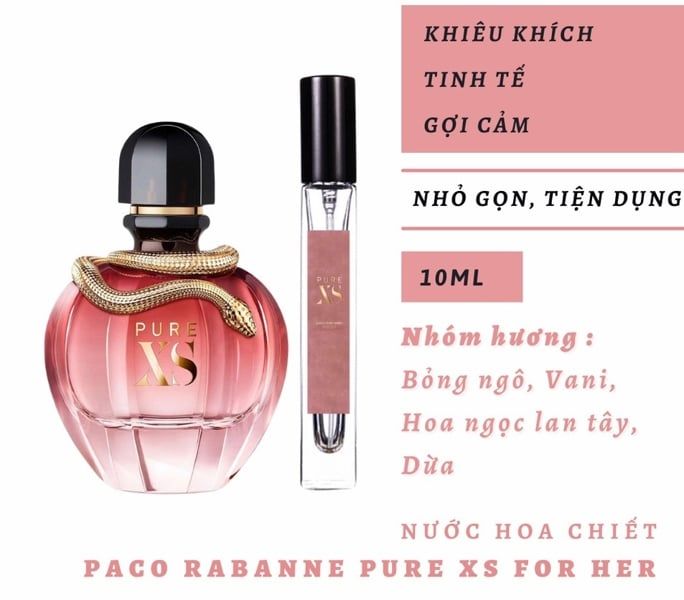Nước Hoa Nữ Paco Rabanne Pure XS For Her Eau De Parfum 80ml