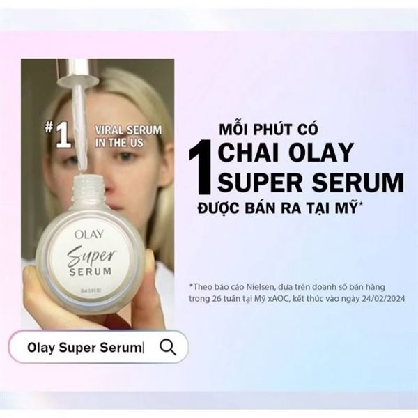 Super Serum Olay 5 Dưỡng Chất Trong 1 Chai 30Ml