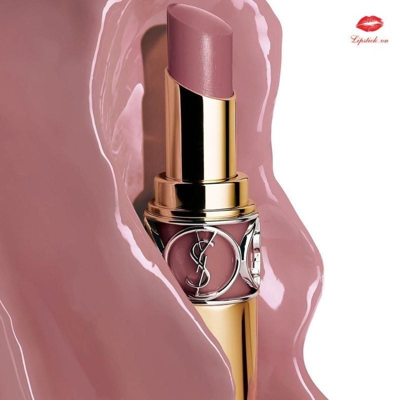 Son Dưỡng Yves Saint Laurent YSL Rouge Volupté Shine 124 Oil-In-Stick Màu Hồng Đào