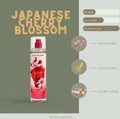 Xịt Thơm Toàn Thân Bath & Body WỬoks Japanese Cherry Blossom 236ml
