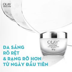 Kem Dưỡng Ẩm Olay Luminous Ban Đêm Dưỡng Sáng Da 50G