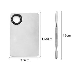 Bộ Dụng Cụ Khay Thìa Tán 10*15cm + Que 15.9cm #L