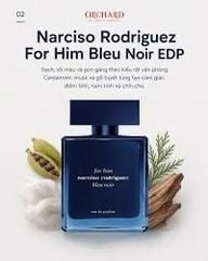 [chiết 10ml] Nước hoa nữ NARCISO RODRIGUEZ FOR HIM BLEU NOIR EDP