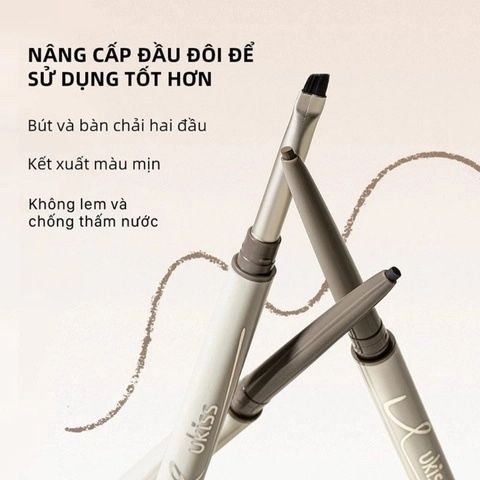 Ukiss bút gel kẻ mắt lâu trôi #02