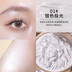 Phấn bắt sáng Lion Gloss Powder Highlight Sư tử #1 trắng
