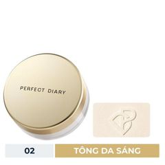 Phấn Phủ Bột Perfect Diary Weightless Soft Velvet Blurring Loose powder#02