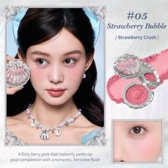 Phấn Má hồng Hoa Biết FLOWER KNOWS Shell's Jewel Blush #04