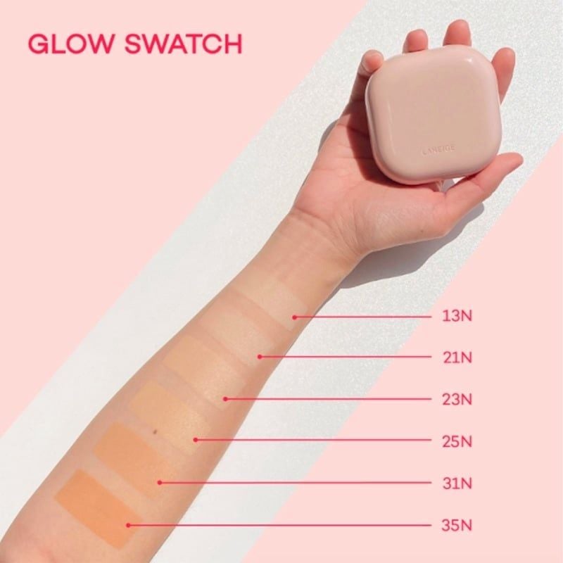 Phấn Nước Laneige Cho Lớp Nền Căng Bóng Tự Nhiên 24H #21C 15g