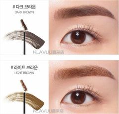 Mascara Mày Klavuu Urban Pearlsation Easy Touch Browcara #nâu nhạt