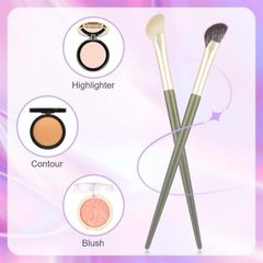 ￼Cọ tán highlight mũi, cọ trang điểm cán dài tạo khối,hightlight cho mũi