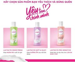 Dung dịch vệ sinh phụ nữ Lactacyd Odor Fresh 250ml