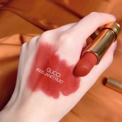 Son Gucci Rouge À Lèvres Satin Lipstick #505-Janet Rust