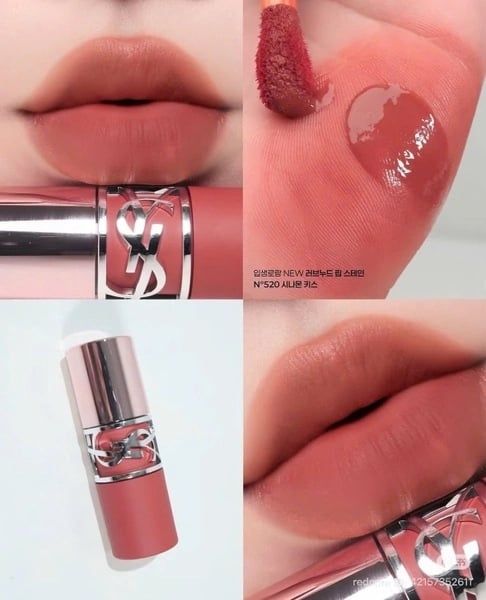 Son YSL lovenude lip stain 520