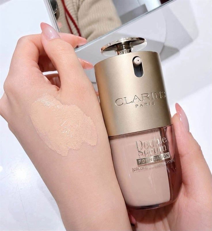 Kem Nền Serum Chống Lão Hóa Clarins Double Serum Foundation #L2C