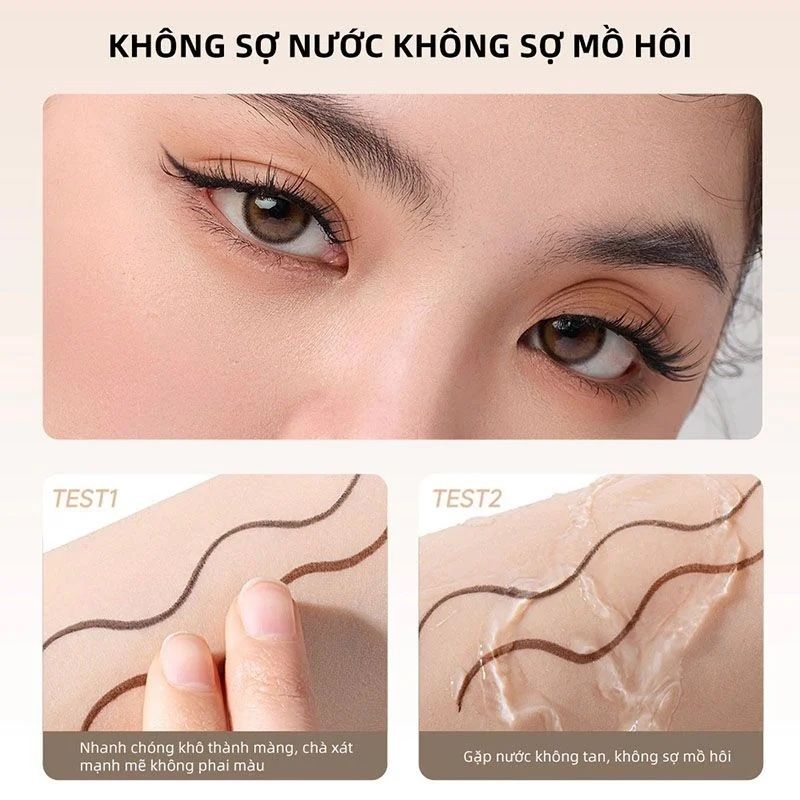 Ukiss bút gel kẻ mắt lâu trôi #02