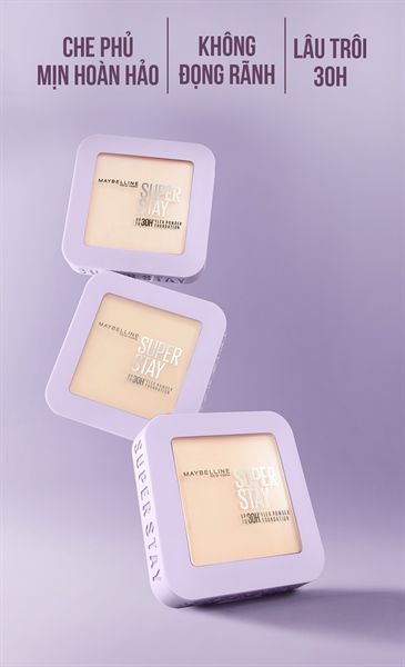 Phấn nén Maybelline New York Superstay Flex Powder Foundation #120