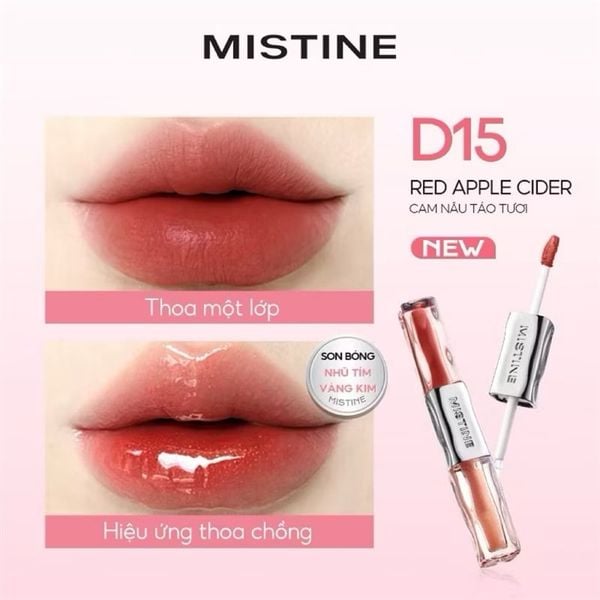 Son mistine 2 đầu D15