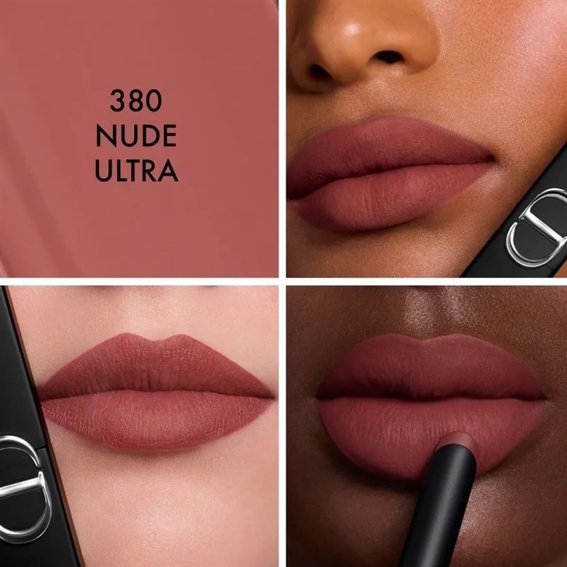 Son Lì Dior Rouge Dior On Stage Matte 380 Nude Ultra Màu Nâu Nude