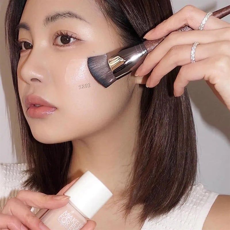 Kem Nền Make Up For Ever HD Skin Hydra Glow Hydrating Foundation 1R02 30ml