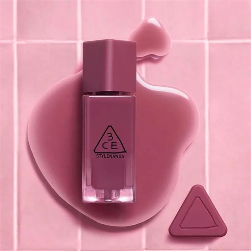 Son Kem 3CE Gummy Oil Tint #06 Mauve Jelly Màu Hồng Tím