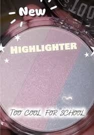 (NEW) phấn bắt sáng Highlighter Too Cool For School - 03 Bubble Blanc