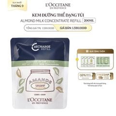 [ Refill ]sữa dưỡng thể L'Occitane almond milk concentrate ~ 200ml