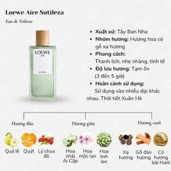 [chiết 10ml] Nước Hoa Nữ Loewe Aire Sutileza EDT