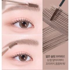 Mascara lông mày Clio kill brown slim Ash browcara #01 Ash pink