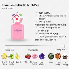 Nước Hoa Nữ Marc Jacobs Daisy Eau So Fresh Pop EDT [chiết 10ml]